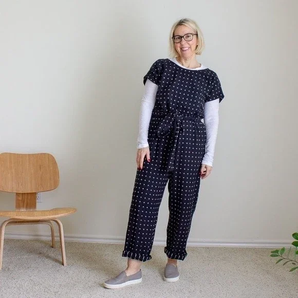 Ace & Jig Skye Onesie Jumpsuit in Voyage Size XS